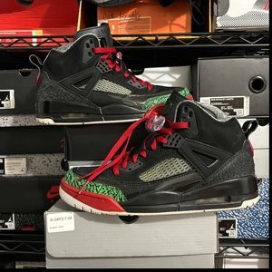 Air Jordan Spizike OG Blk/Green 2014 sz 9